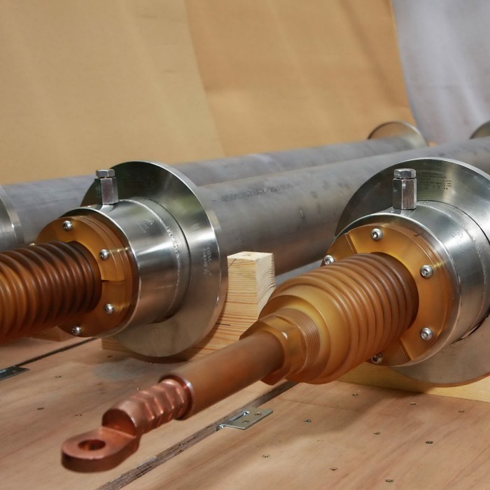 High-voltage hermetic cable penetration