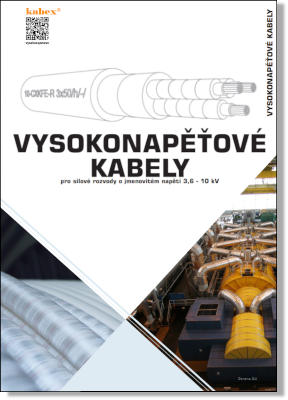 Vysokonapěťové kabely ohniodolné oheň retardující