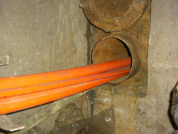 Проход перед герметизацией